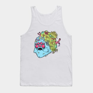 deformed in the membrane Tank Top